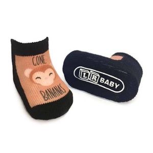 Gone Bananas Monkey Baby Socks